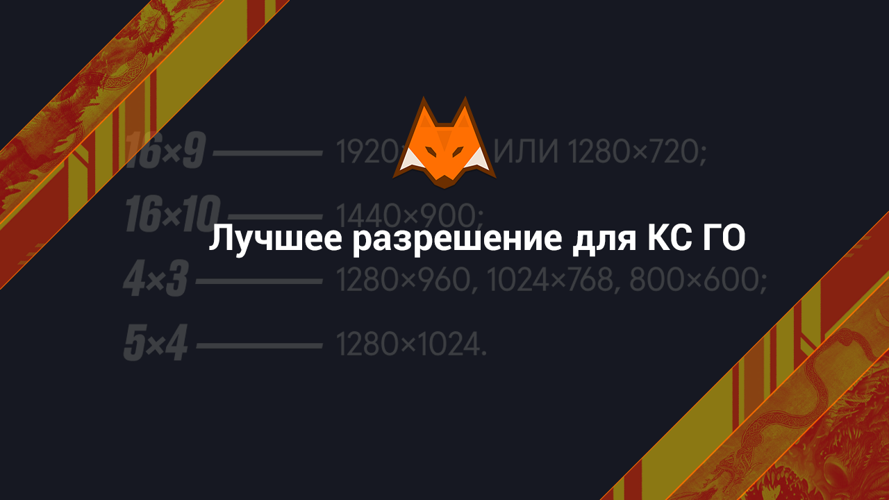 Лучшее разрешение для CS:GO - LisSkins