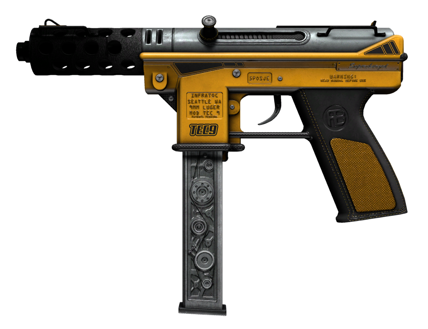 TEC-9 (макет): 