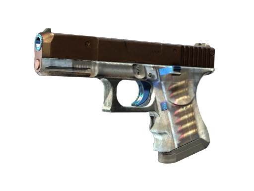 Glock-18|ClearPolymer(Battle-Scarred)