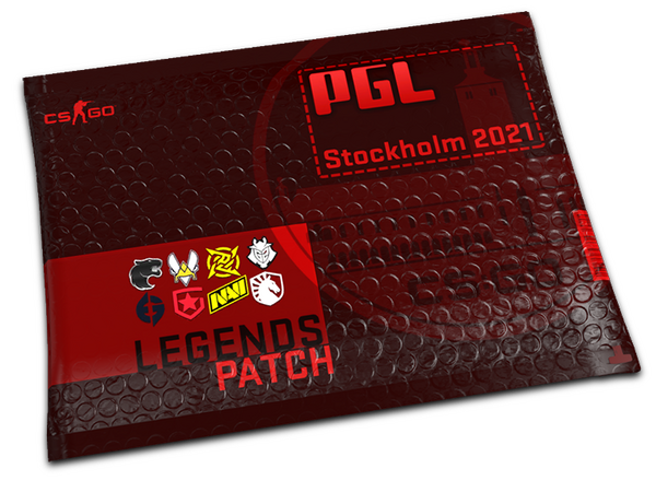 Купить Набор нашивок легенд PGL Major Stockholm 2021 – цена скина 364.20 ₽ для КС 2 и КС ГО